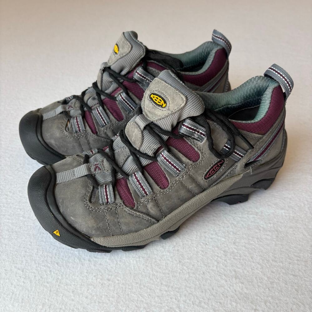 Keen Utility Detroit Low Steel Toe Work Shoes Women’s Size 7 Gray Outdoor